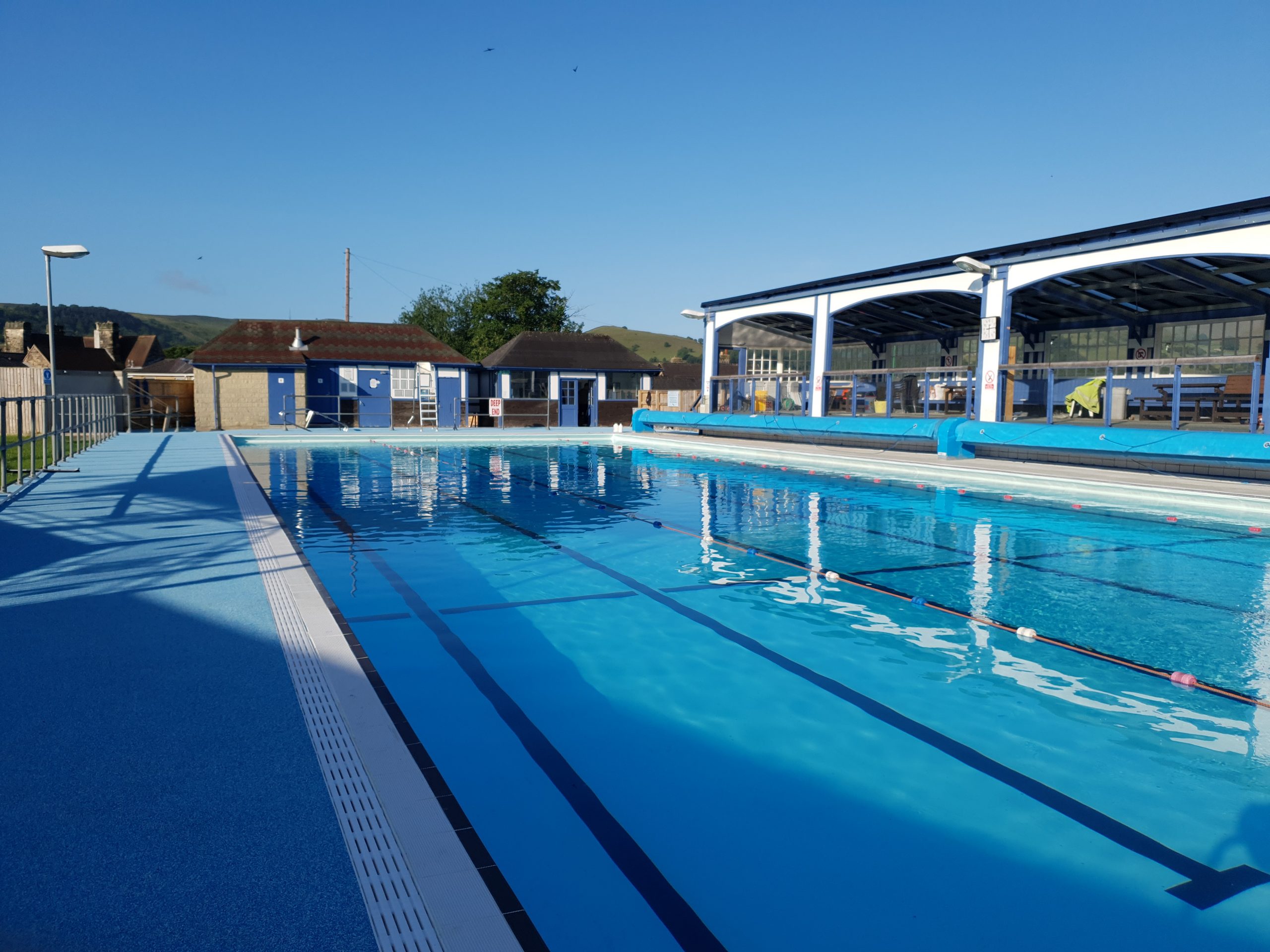 Hathersage Outdoor Swimming Pool in conjunction with Tom Crooks Architecture
